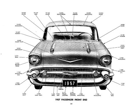 1957 chevrolet parts catalog